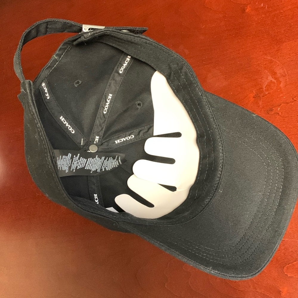 COACH 🧢 EMBROIDERED BASEBALL SPORT RED BALLER HAT CAP 🧢 UNISEX - Picture 7 of 10